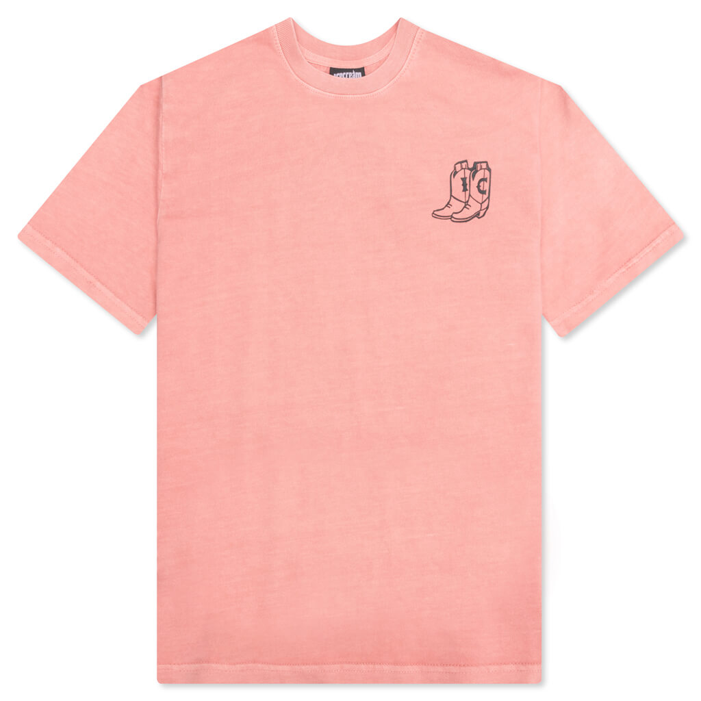 Kids Sheriff S/S Knit - Shell Pink