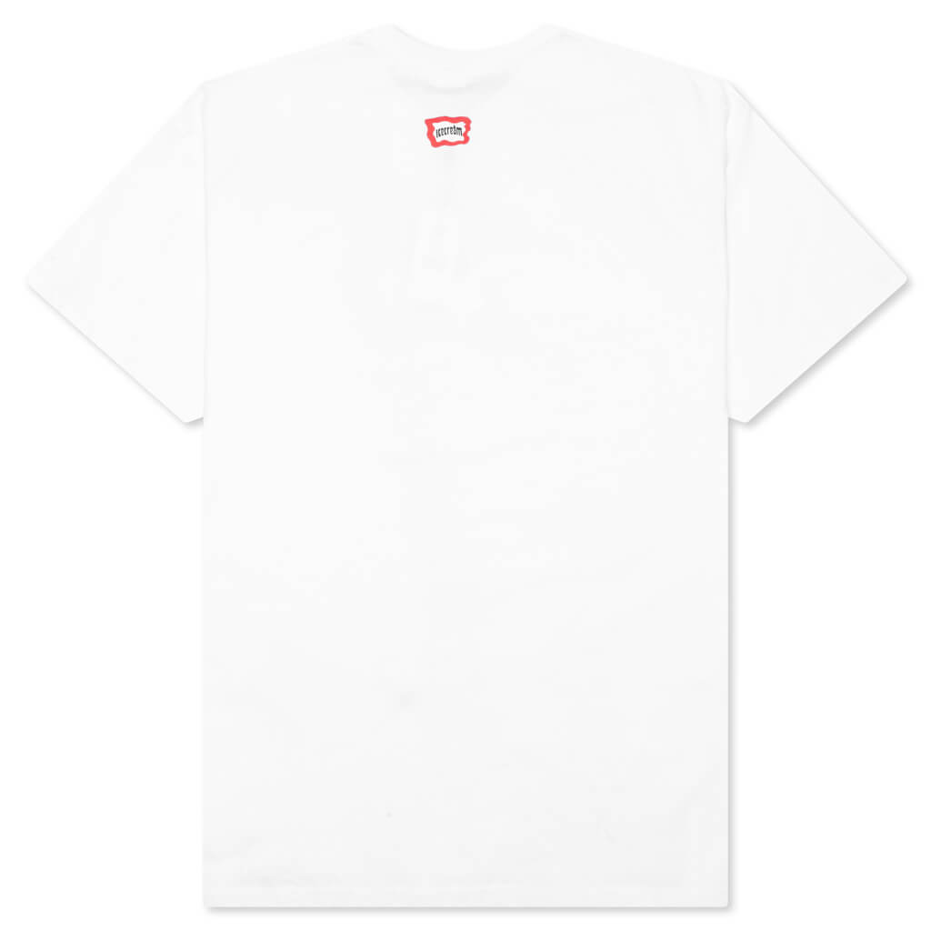 Wide Eyed S/S Tee - White