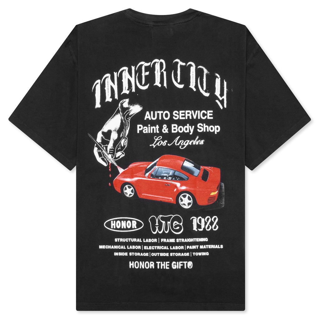 Inner City Auto Service S/S Tee - Black