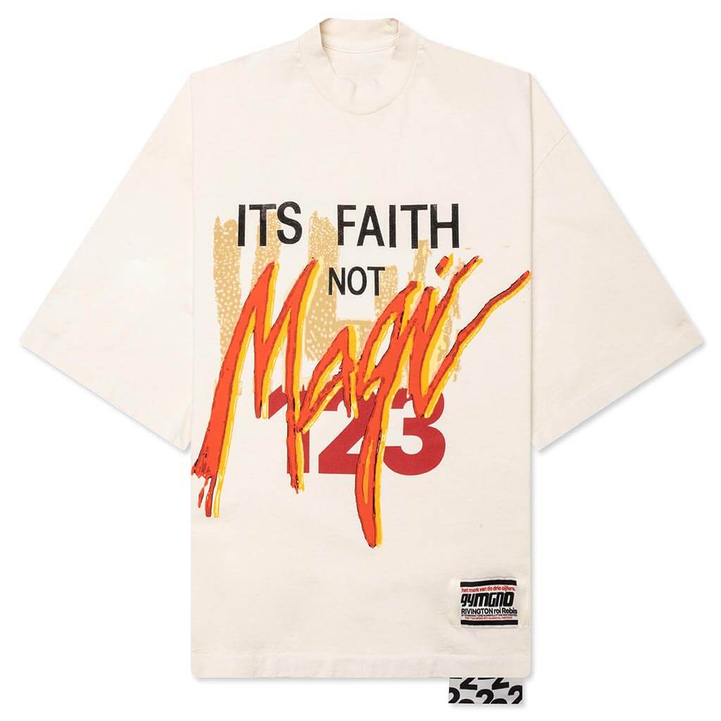 Its Not Faith S/S Tee - Vintage White