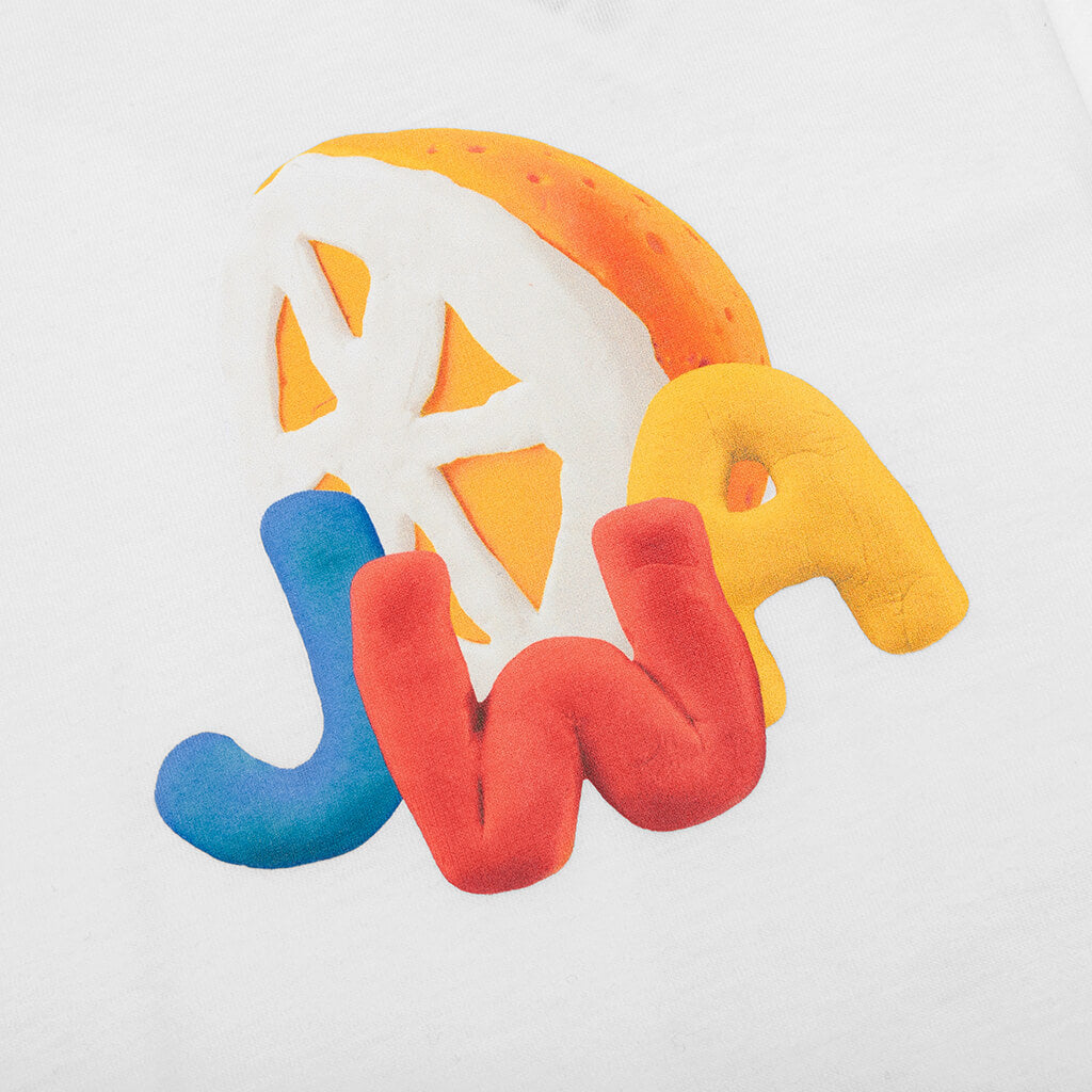 JWA Orange Print T-Shirt - White, , large image number null