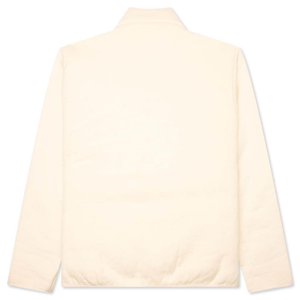 Reversible Sherpa Jacket - Eggshell