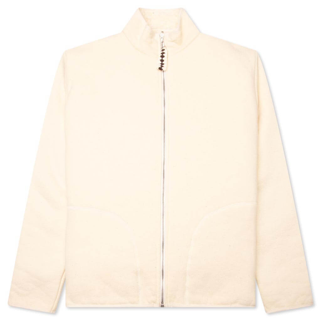 Reversible Sherpa Jacket - Eggshell