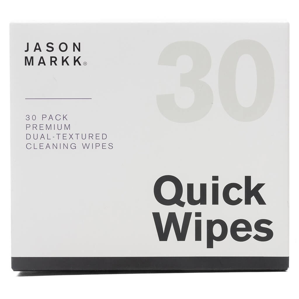 30 Pack Quick Wipe USA - White