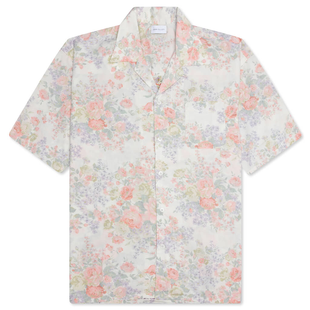 Camp Shirt - Ivory Tuscan Floral, , large image number null