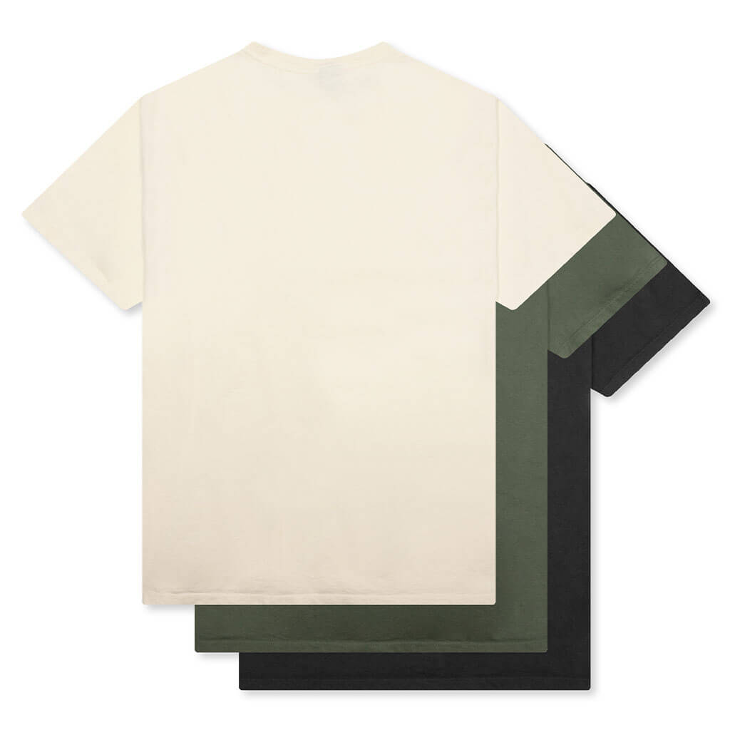 Foundation 3 Pack Tee - Natural