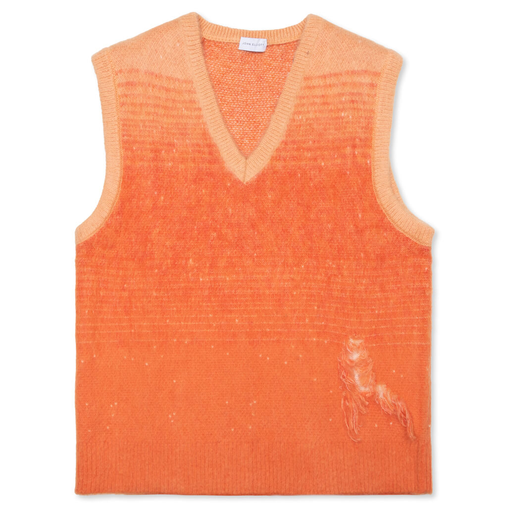 Gradient Mohair Vest - Sunkist