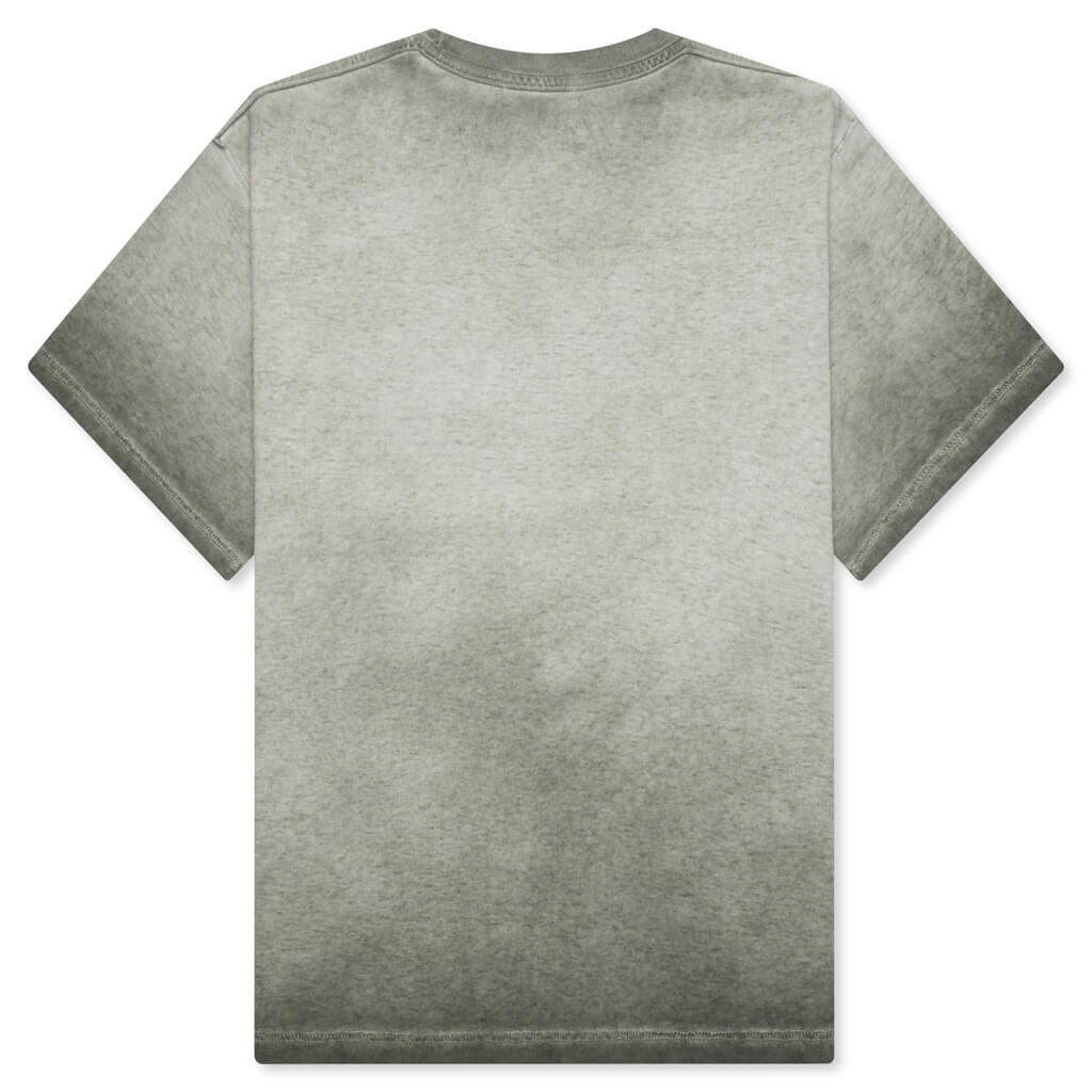 Phoenix Oil Wash Cropped Tee - Olive