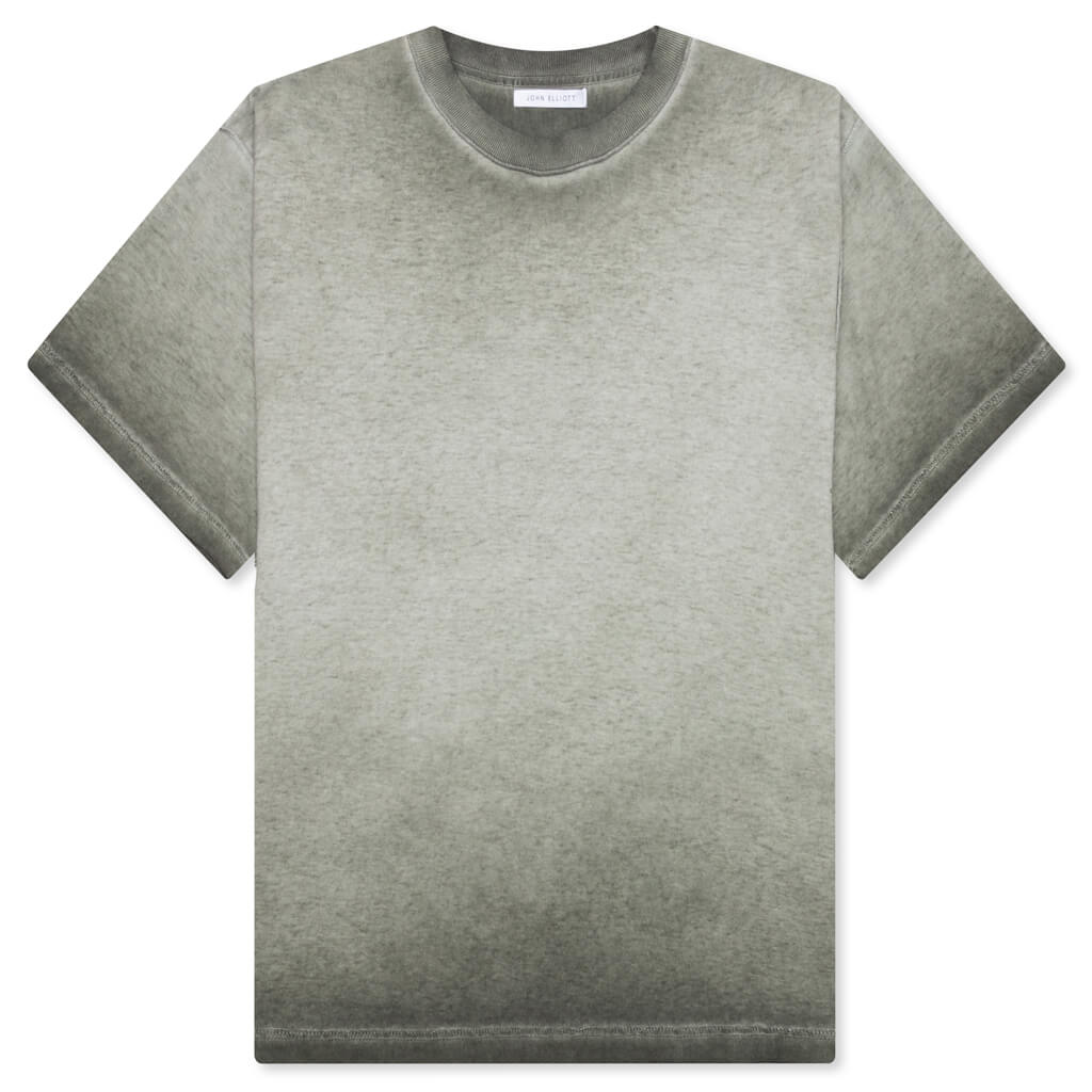 Phoenix Oil Wash Cropped Tee - Olive
