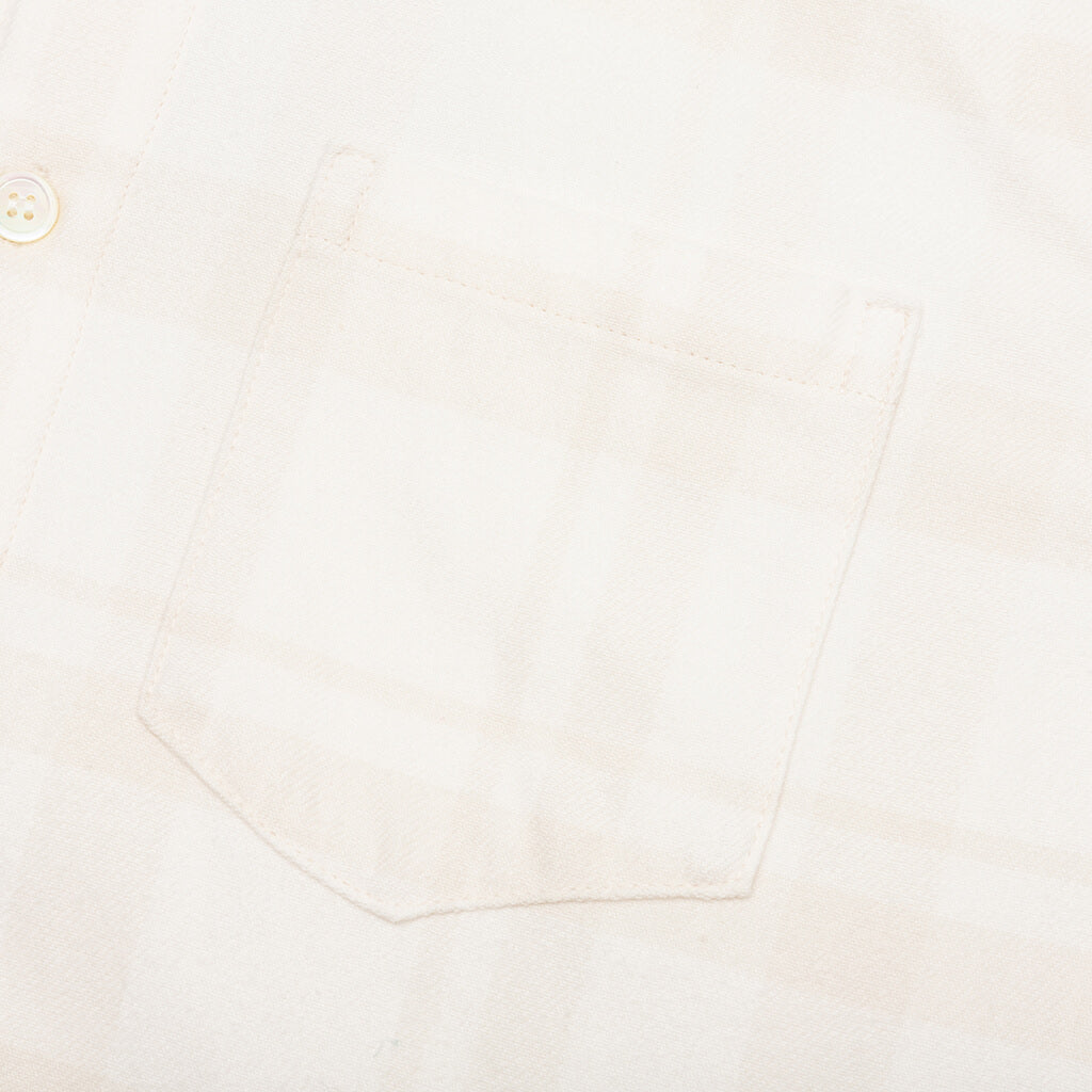Sly Straight Hem - Papyrus Check, , large image number null
