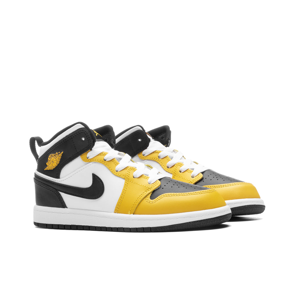 Air Jordan 1 Mid (PS) - Yellow Ochre/Black/White, , large image number null