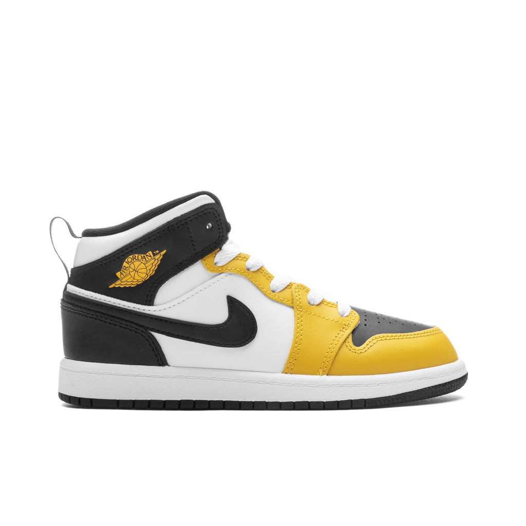 Air Jordan 1 Mid (PS) - Yellow Ochre/Black/White, , large image number null