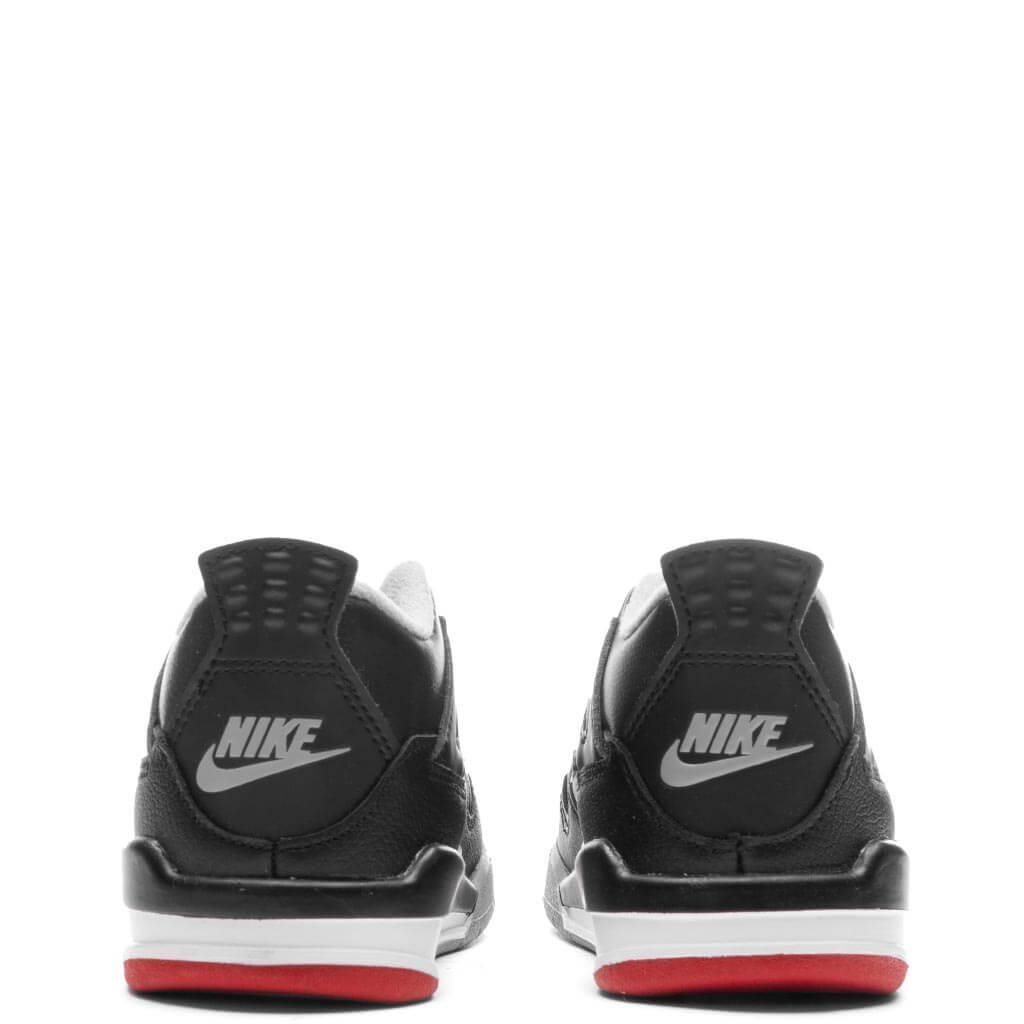 Air Jordan 4 Retro (TD) 'Bred Reimagined' - Black/Fire Red/Cement Grey, , large image number null