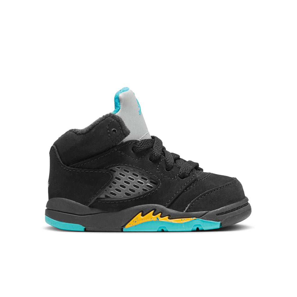 Air Jordan 5 Retro (TD) Aqua - Black/Aquatone/Taxi