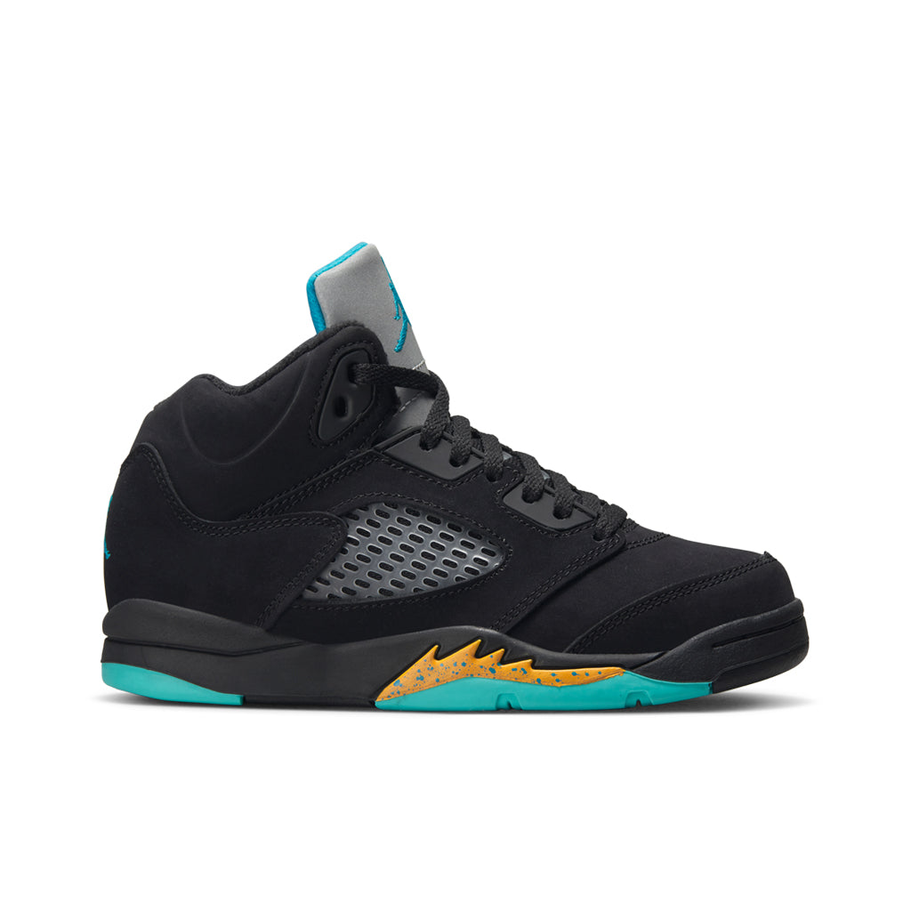 Air Jordan 5 Retro (PS) Aqua - Black/Aquatone/Taxi