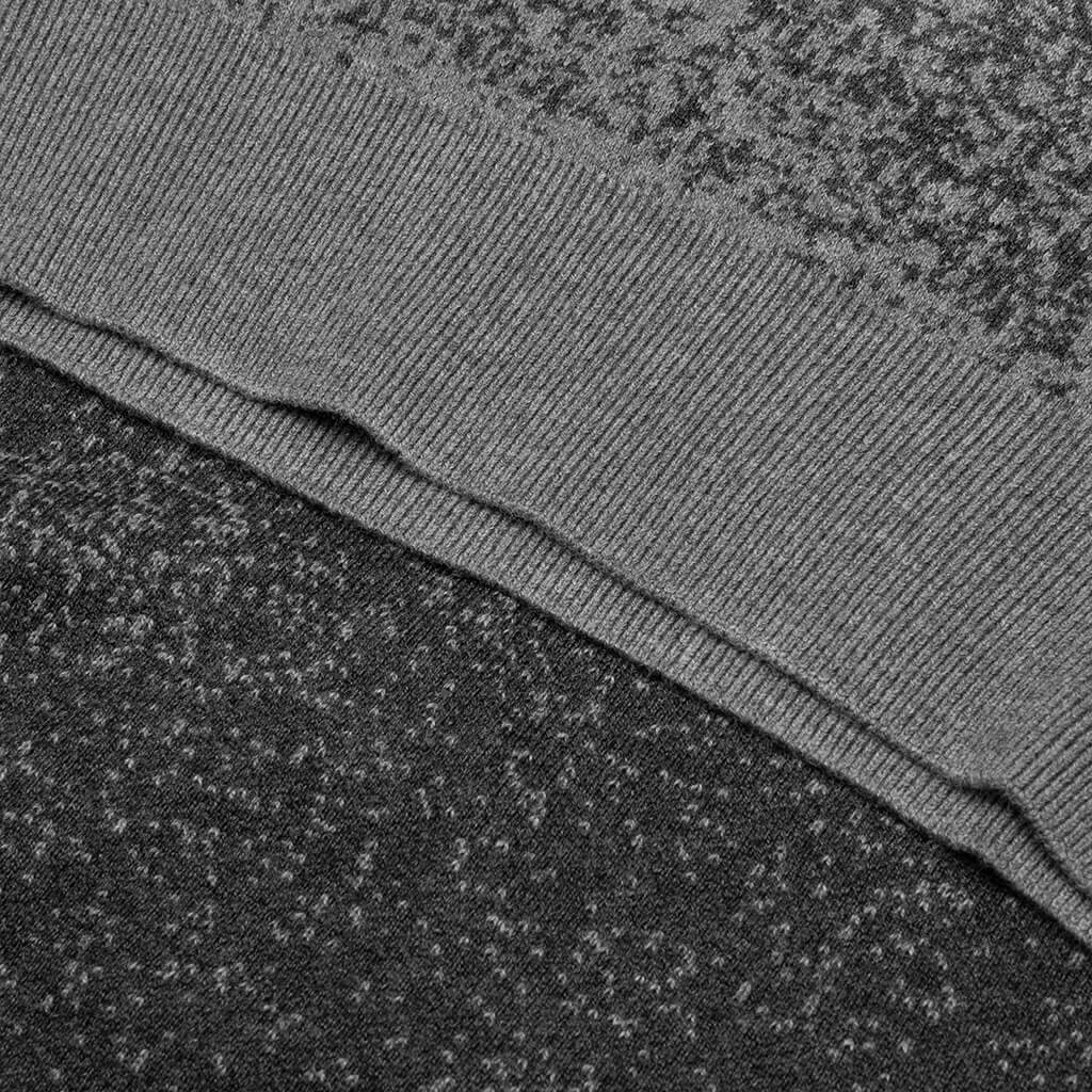 Knitted Gradient Vest - Black/Grey, , large image number null