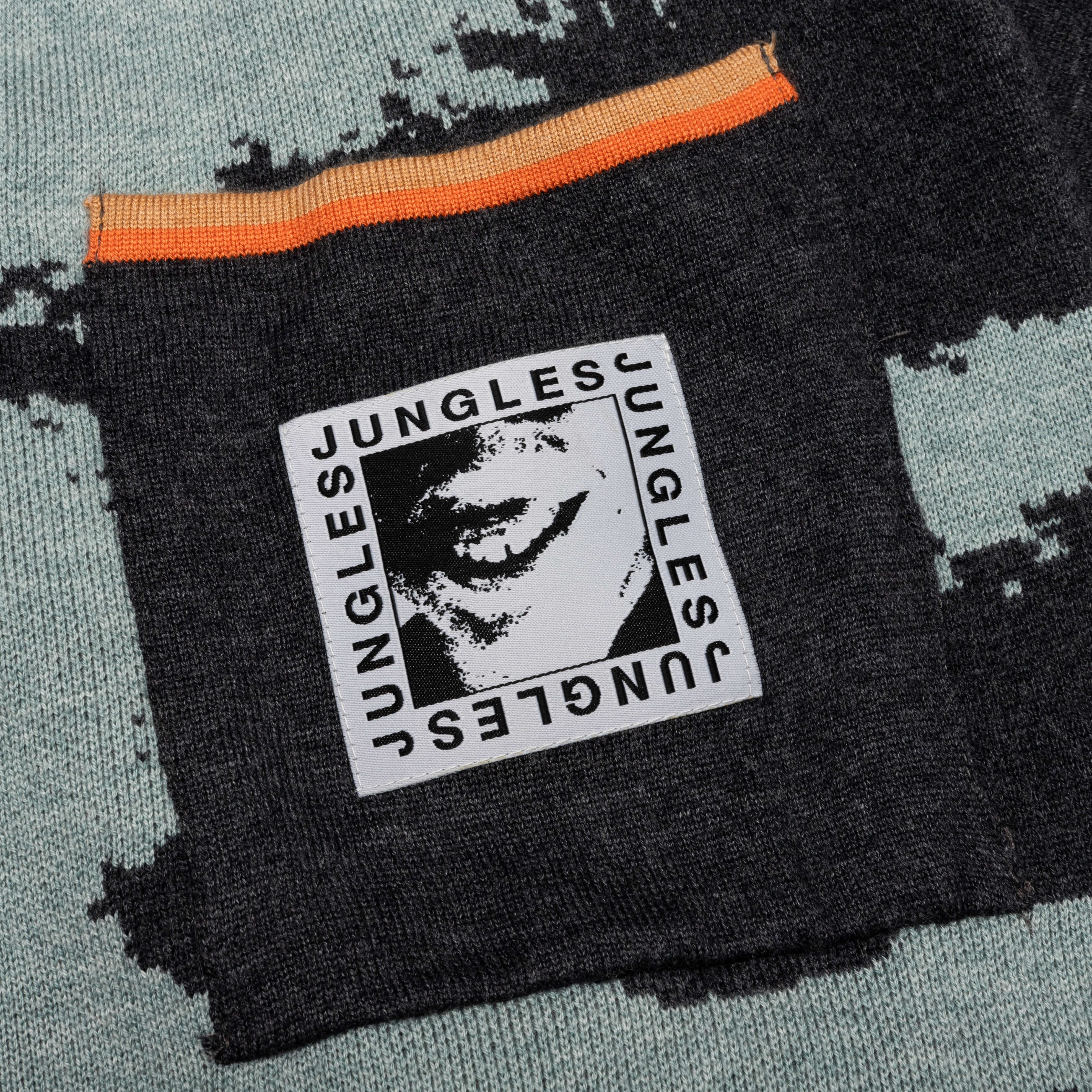Smile Heavy Knit Shorts - Black/Blue, , large image number null
