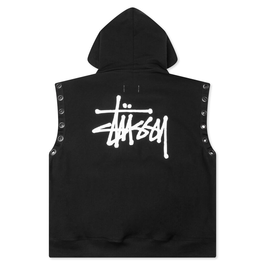 Junya Watanabe MAN x Stussy Hooded Vest - Black, , large image number null