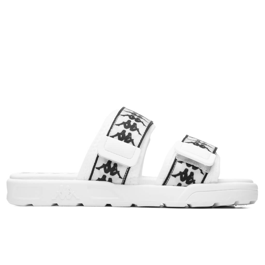 222 Banda Aster 1 Sandals - White/Black