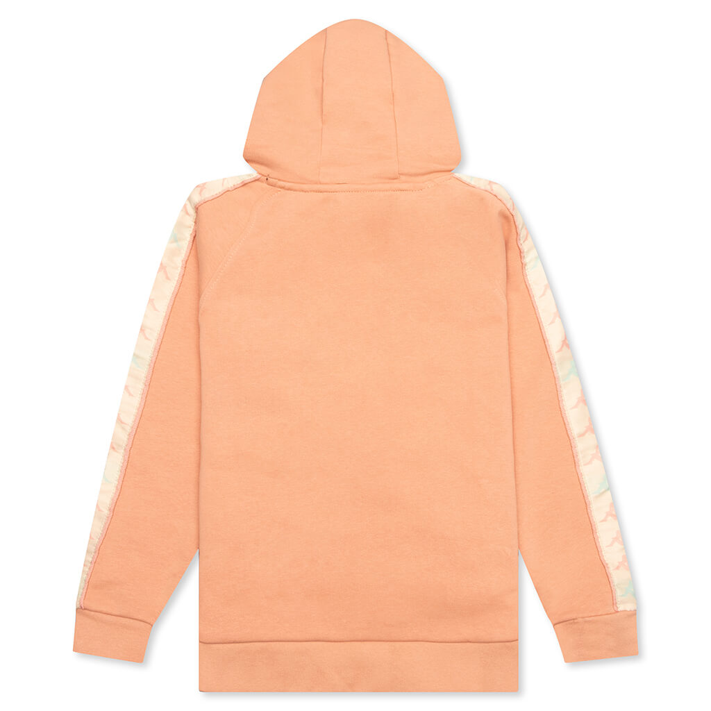 Kid's 222 Banda Hurtado 3 Hoodie - Pink Coral/Light Beige/Light Green