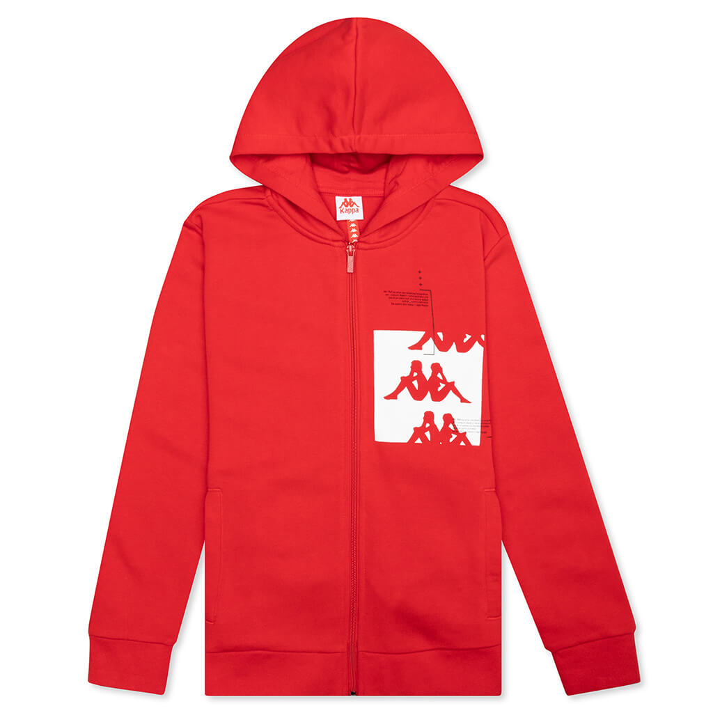 Kid's Authentic HB Ecliss Jacket - Red/White