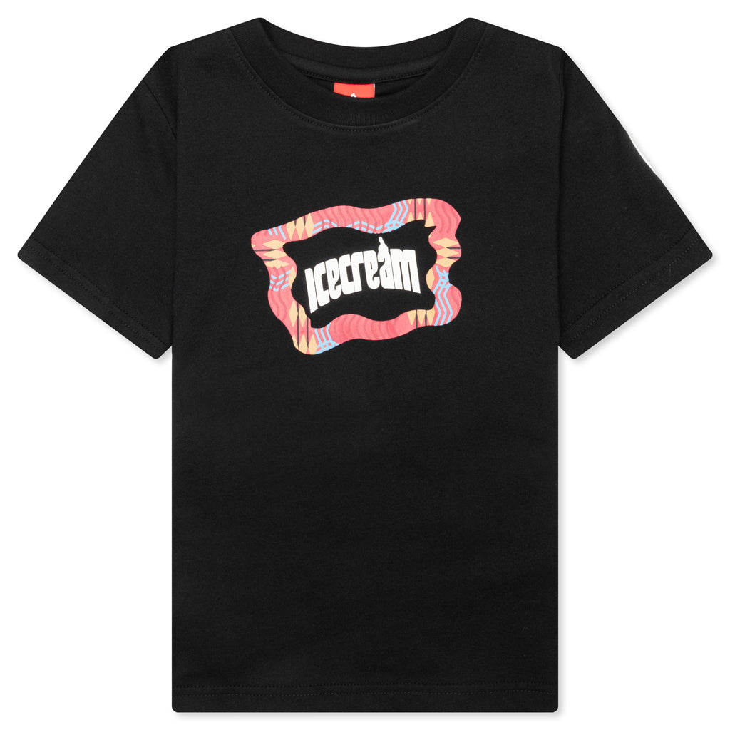 Kid's Flag S/S Tee - Black, , large image number null