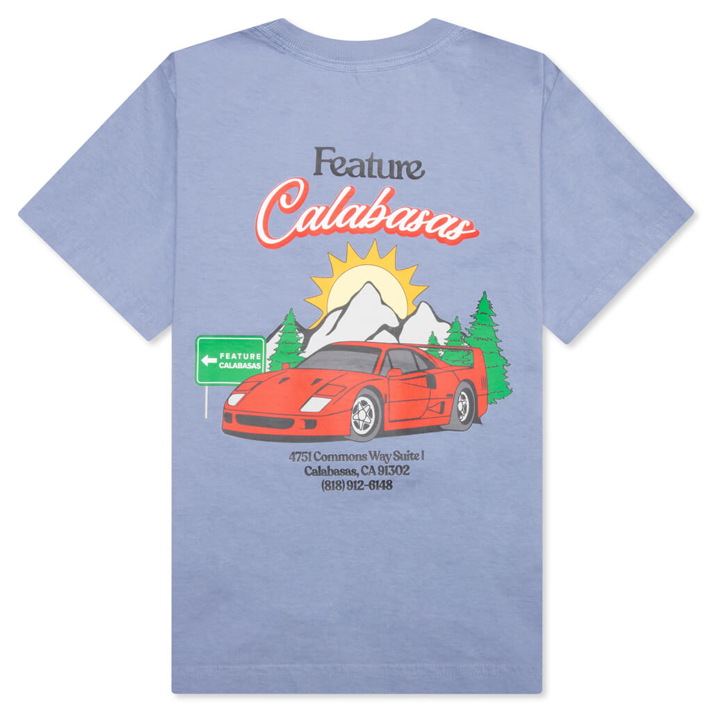 Kids C-40 S/S Tee - Clear Blue, , large image number null