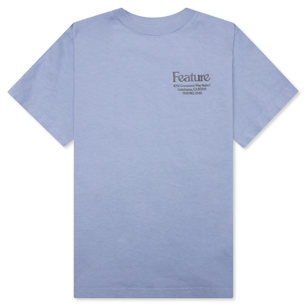 Kids C-40 S/S Tee - Clear Blue