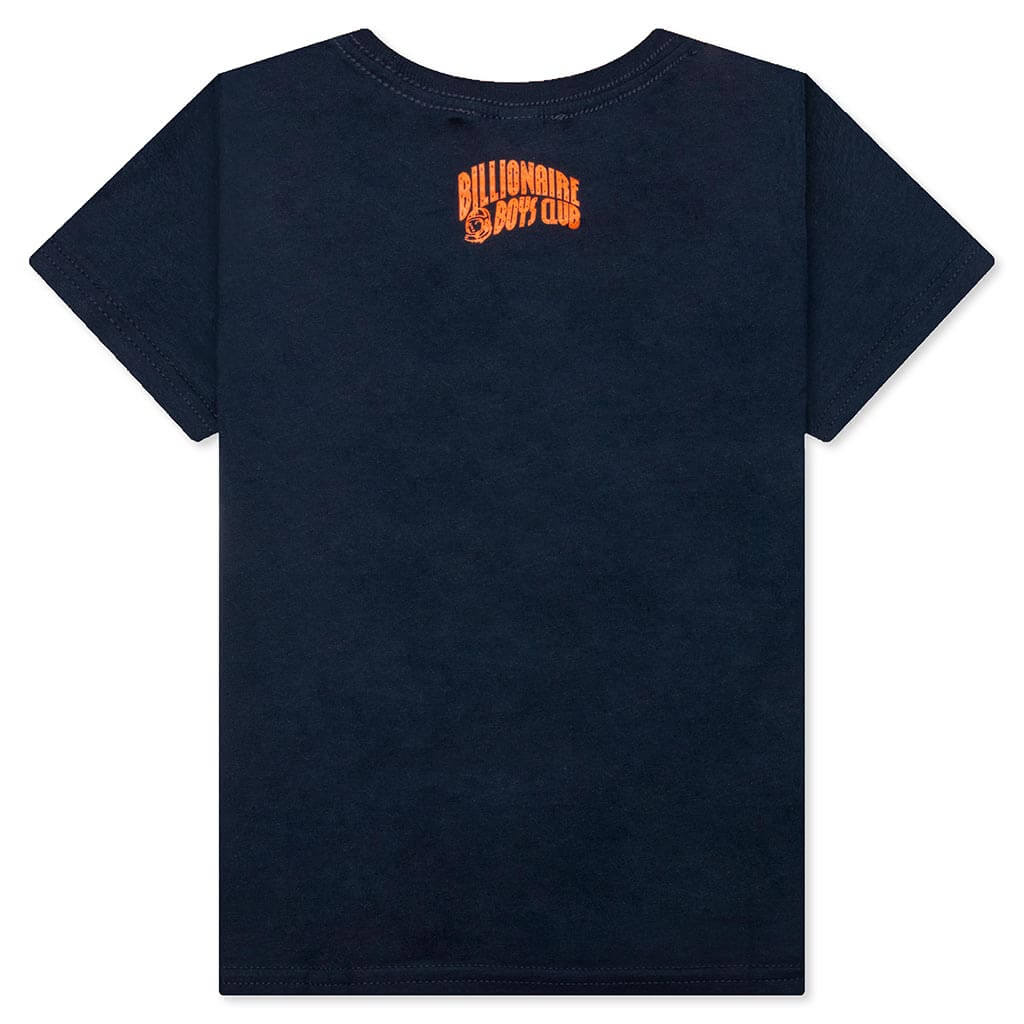 Kids Helmet SS Tee - Navy