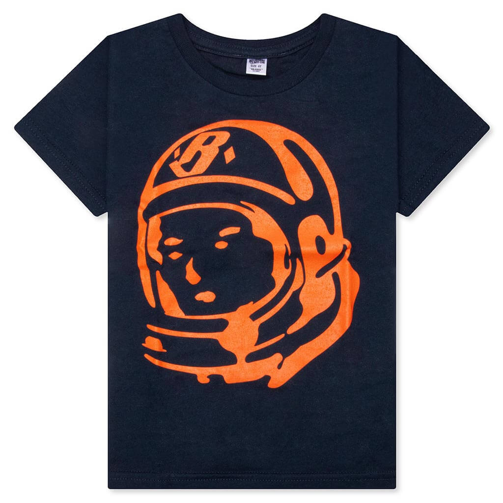 Kids Helmet SS Tee - Navy