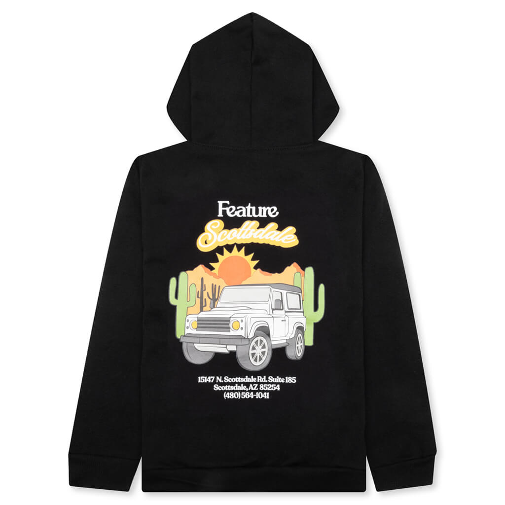 Kids Scottrover Hoodie - Black