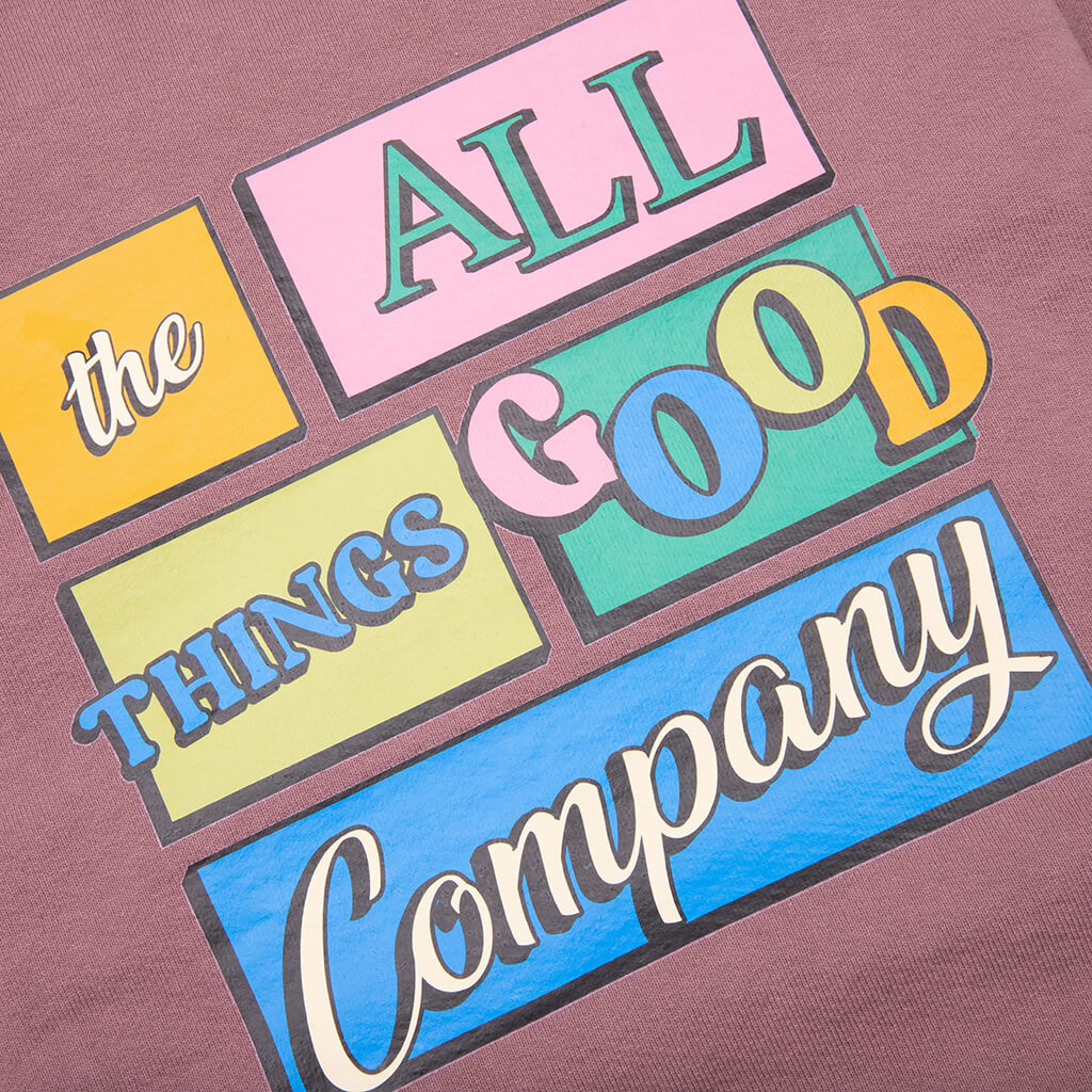 Kids Sitcom Crewneck - Mauve, , large image number null