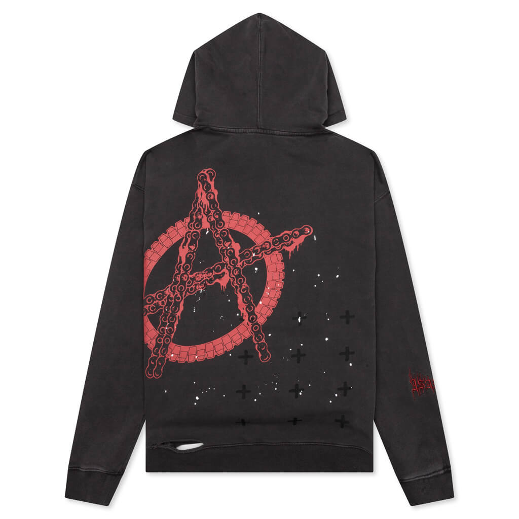 Ksubi x ASAP TyY Biggie Hoodie - Faded Black