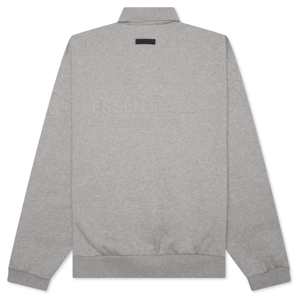 L/S Polo - Dark Heather Oatmeal