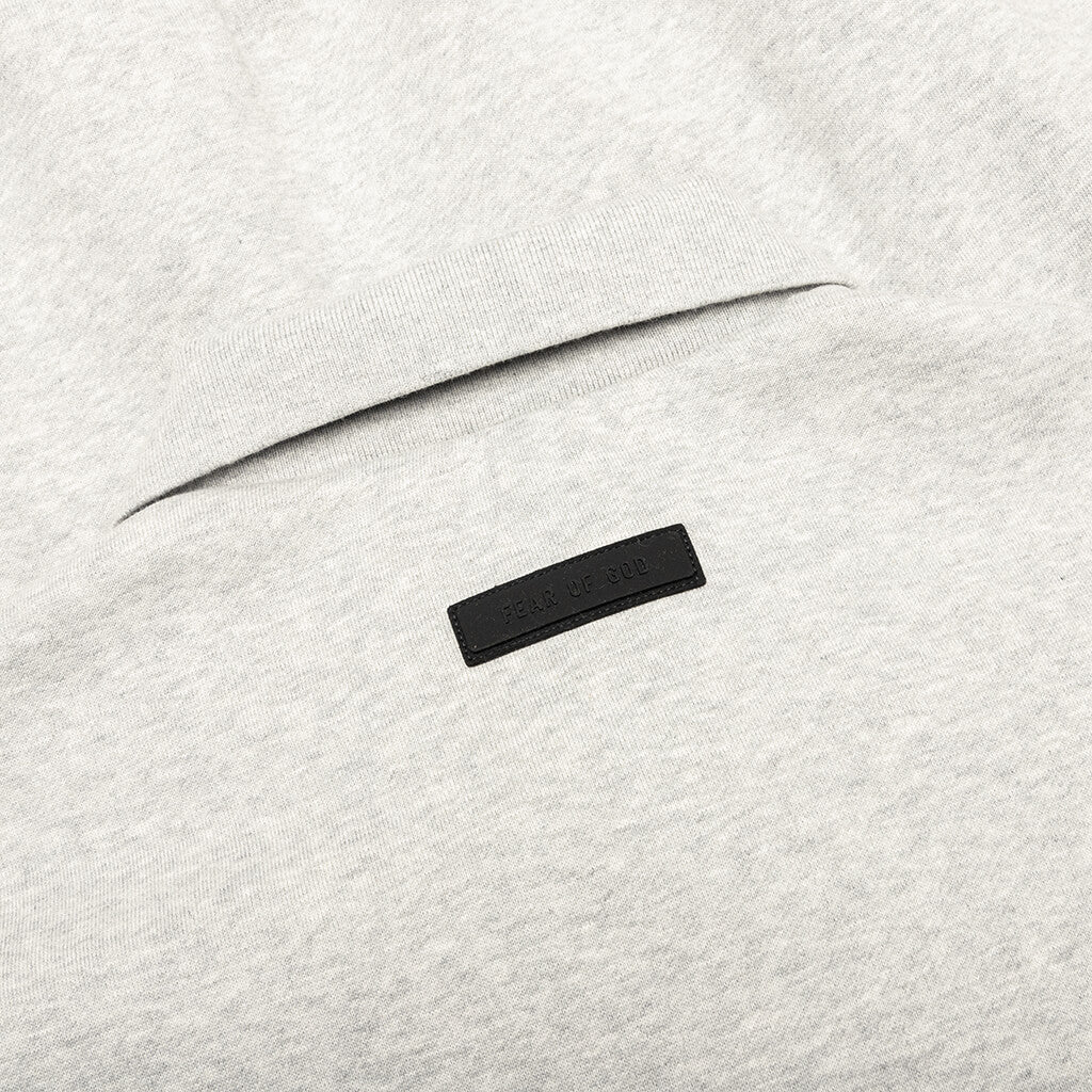L/S Polo - Light Heather Grey, , large image number null