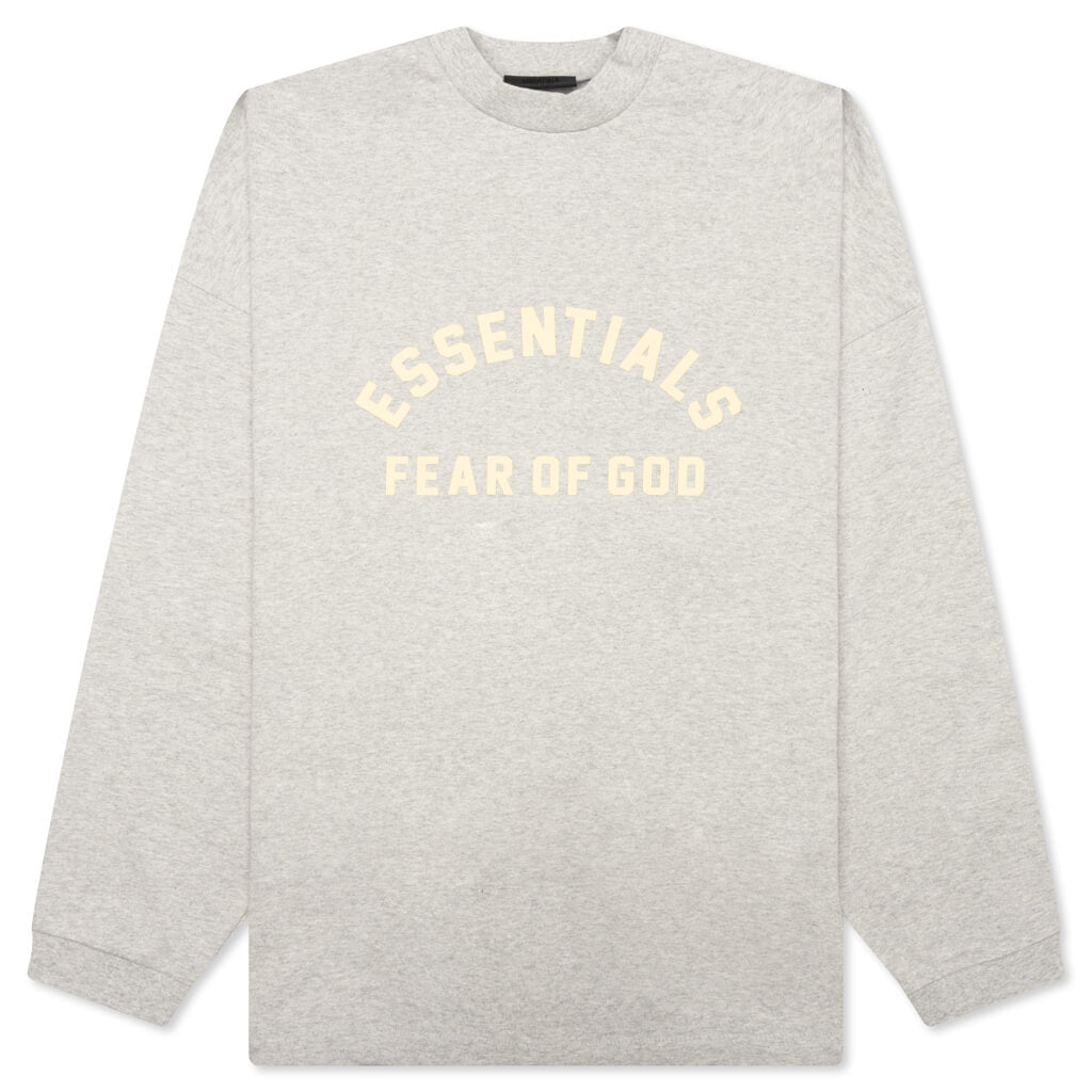 L/S T-Shirt - Light Heather Grey