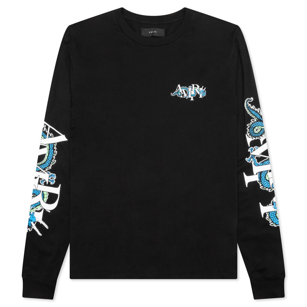 LNY Dragon L/S Tee - Black