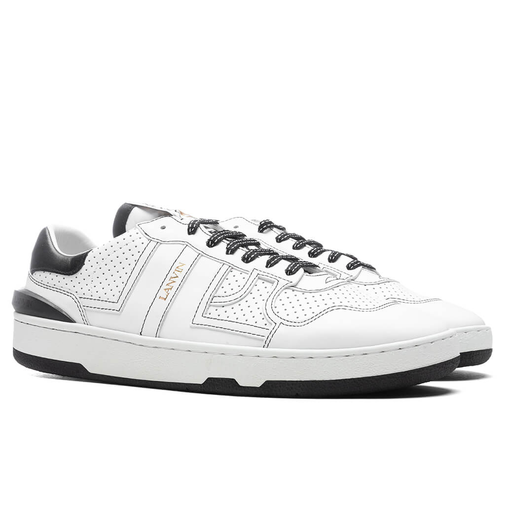 Clay Low Top Sneakers - White/Black, , large image number null