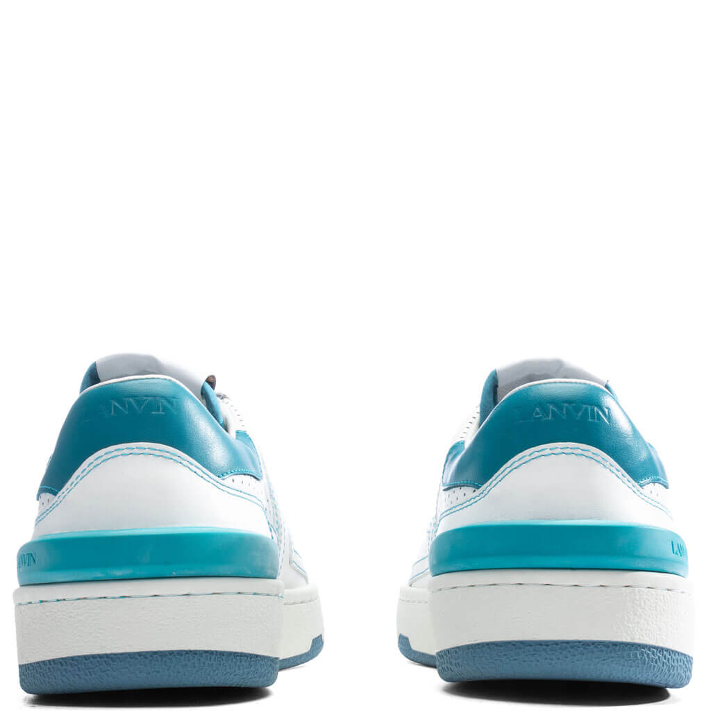 Clay Low Top Sneakers - White/Blue, , large image number null