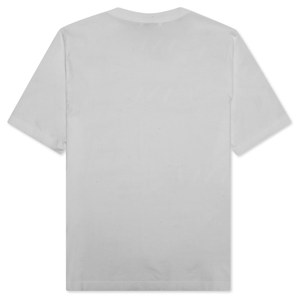 Curb Embroidered T-Shirt - Optic White