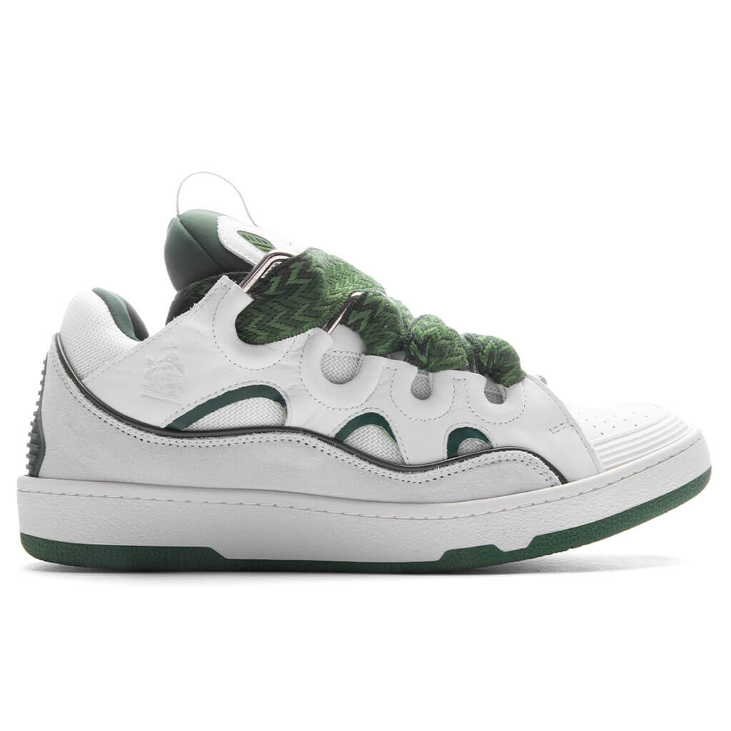 Curb Sneakers - White/Khaki