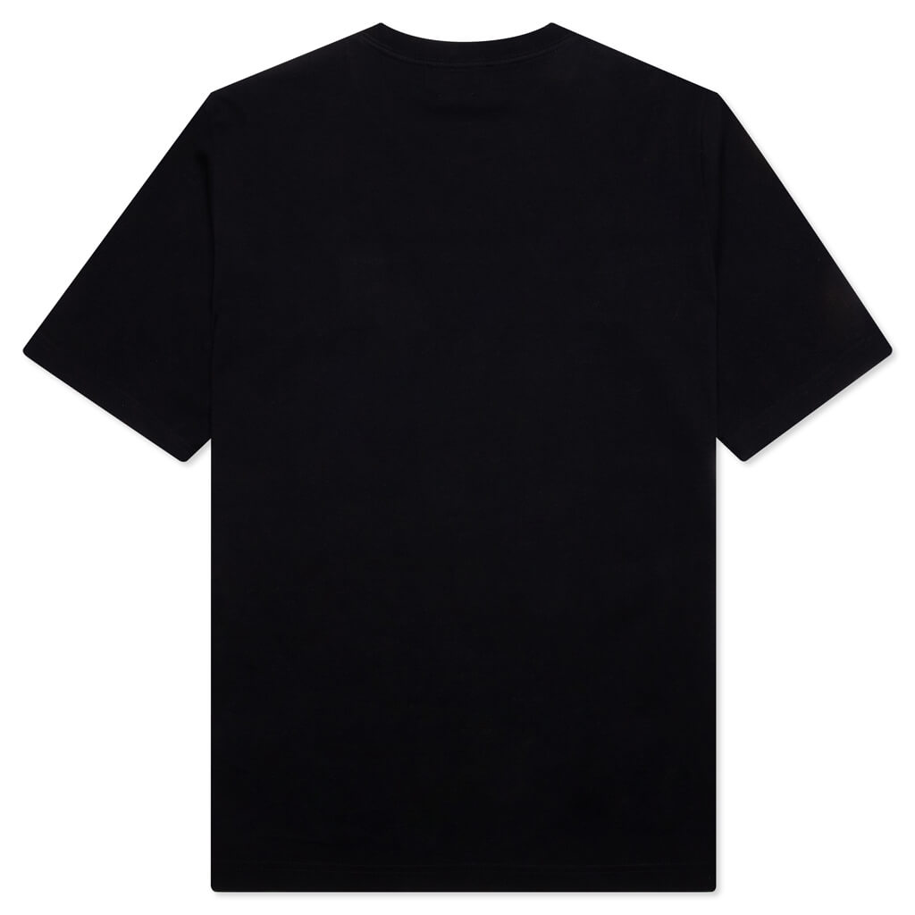 Tonal Embroidered T-Shirt - Black