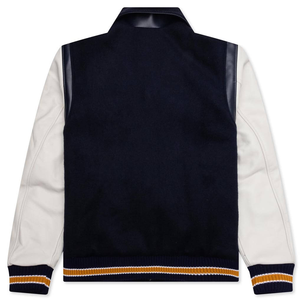 Letterman Jacket - Navy, , large image number null