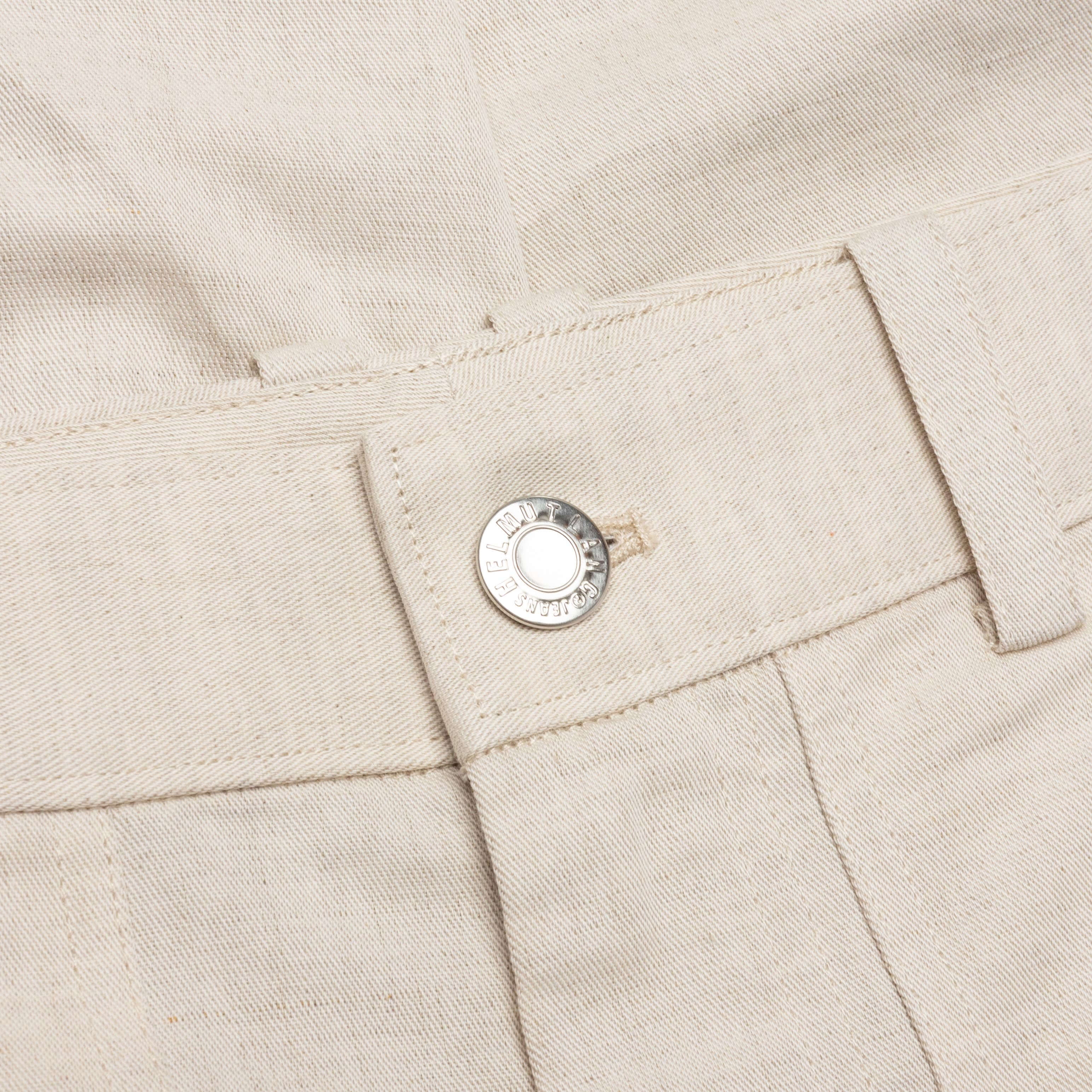 Cotton-Linen Carpenter Pant - Twill/Natural, , large image number null