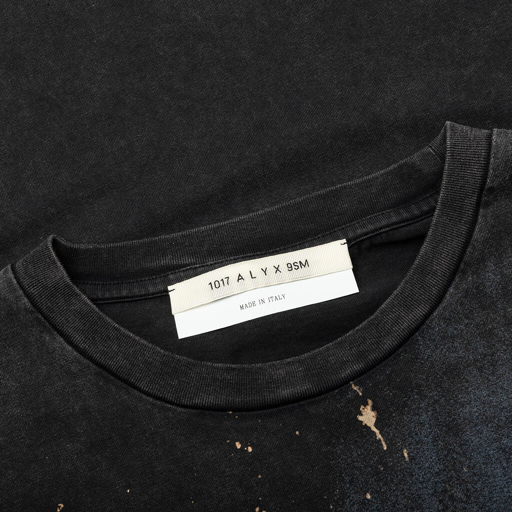 L/S Graphic Tee - Washed Black, , large image number null