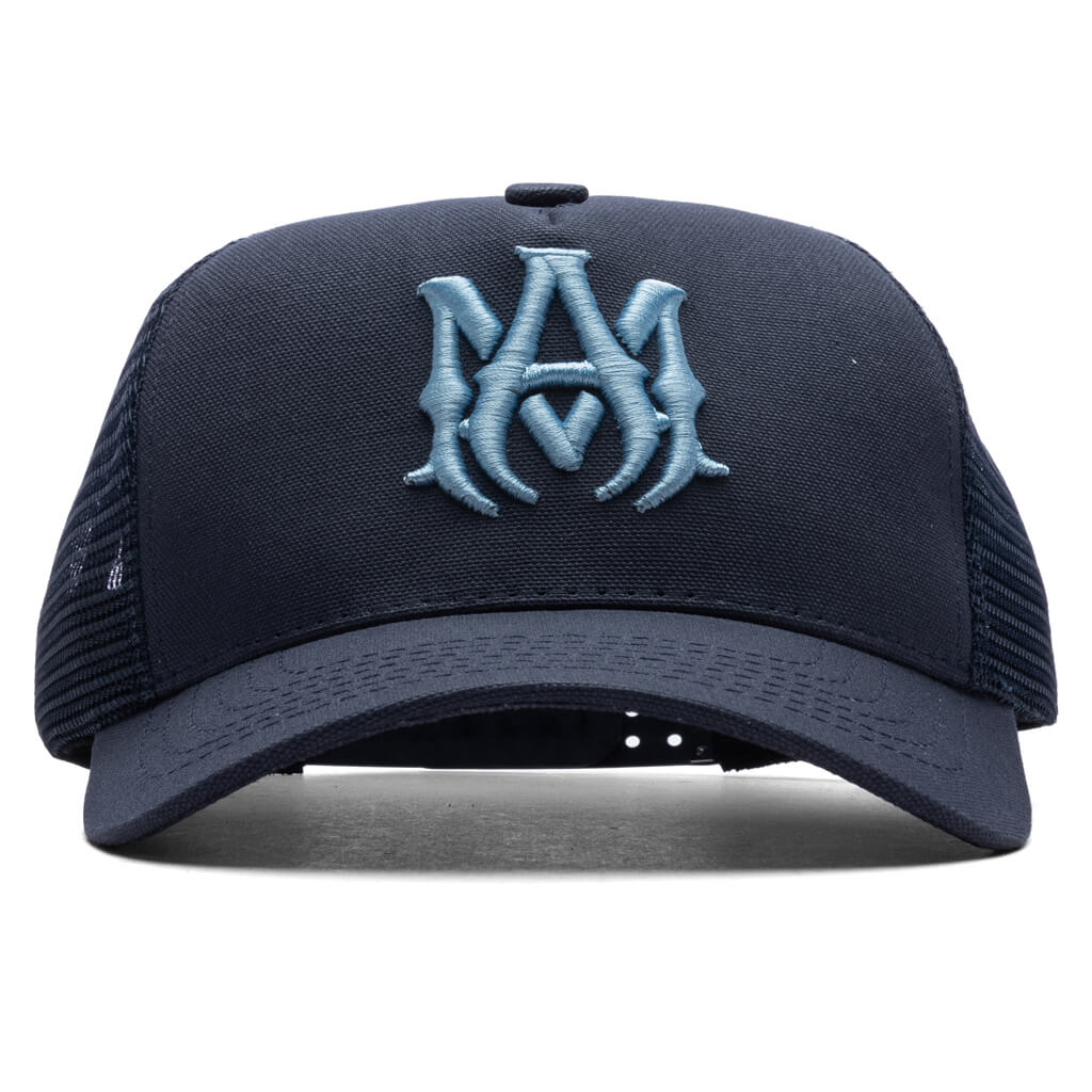MA Logo Trucker Hat - Navy