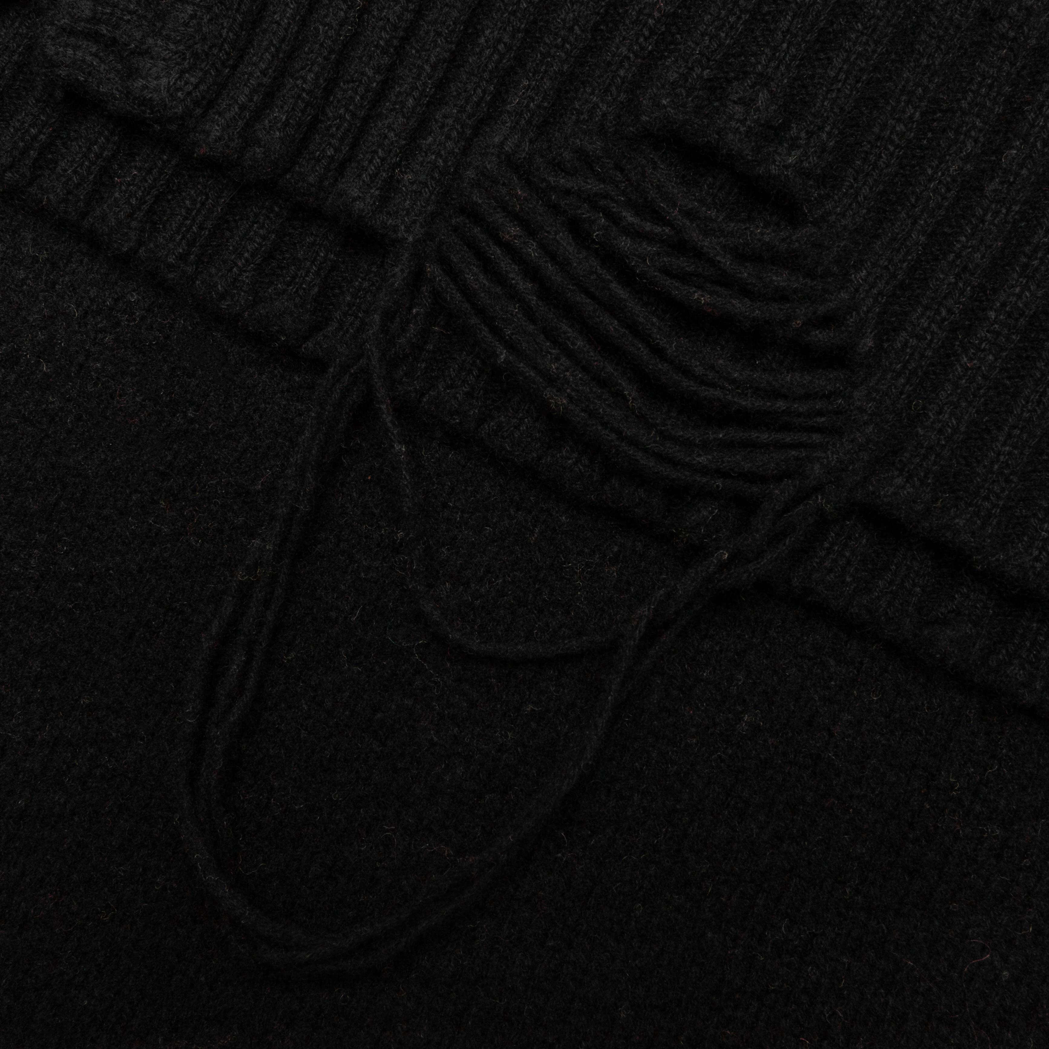 Oversize Cardigan - Black, , large image number null