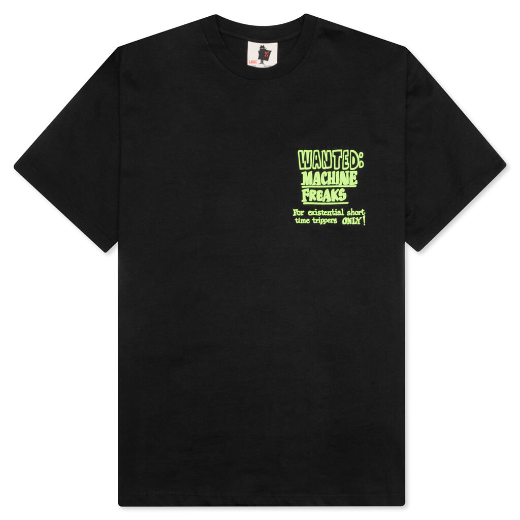 Machine Freaks S/S Tee - Black