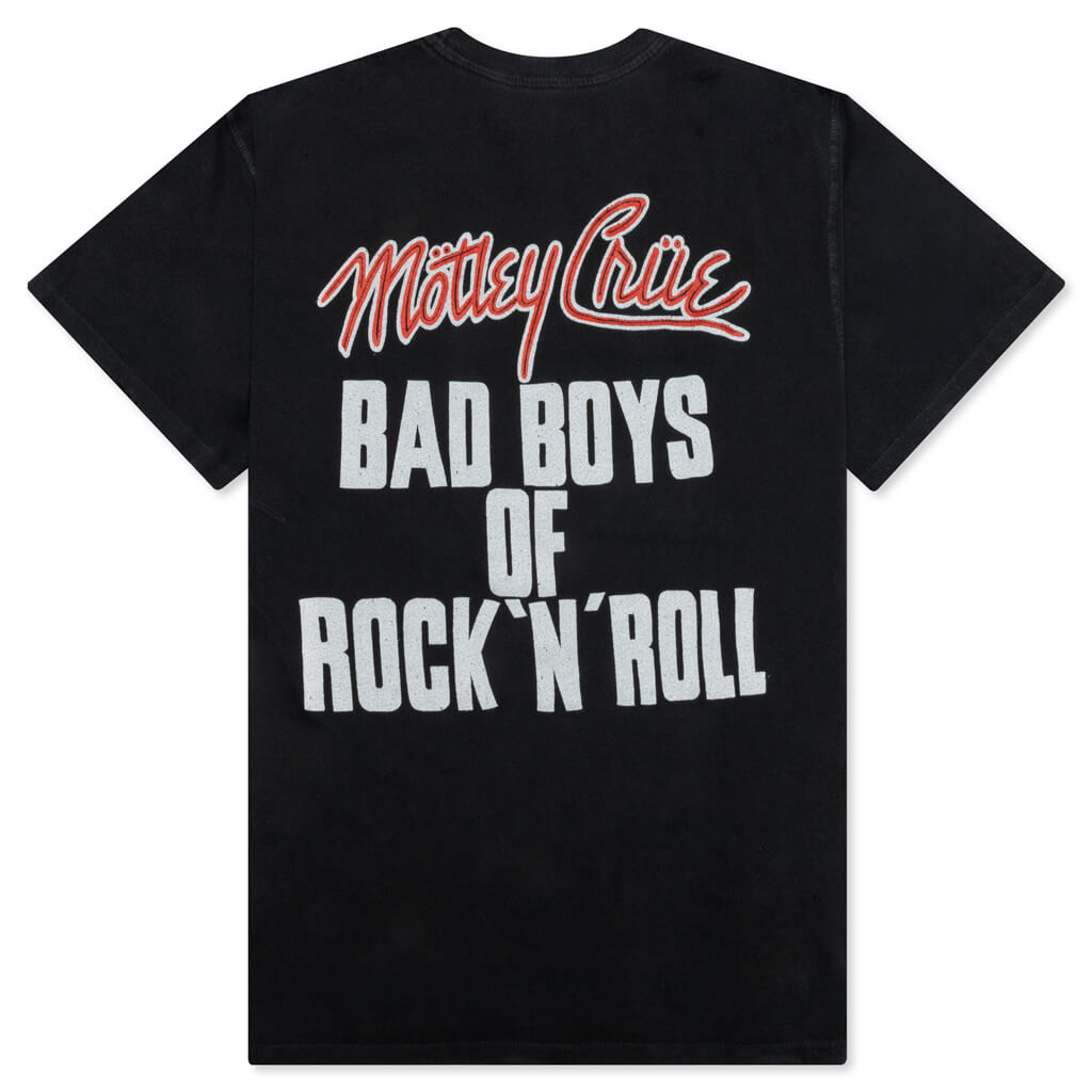 Motley Crue Bad Boys of Rock N' Roll Tee - Coal