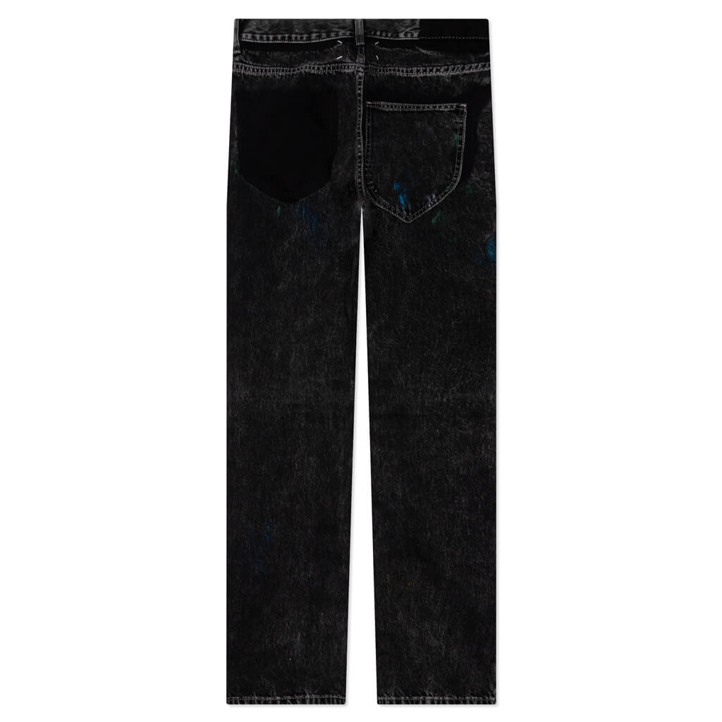 Pants 5 Pockets - Washed Black